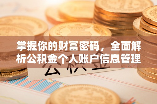 瓜州掌握你的财富密码，全面解析公积金个人账户信息管理